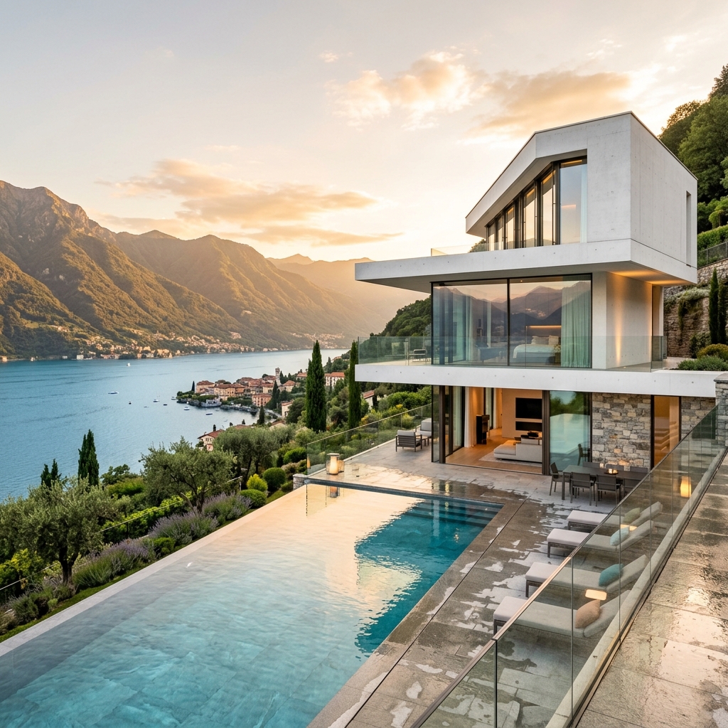 Villa Minimalista sul Lago